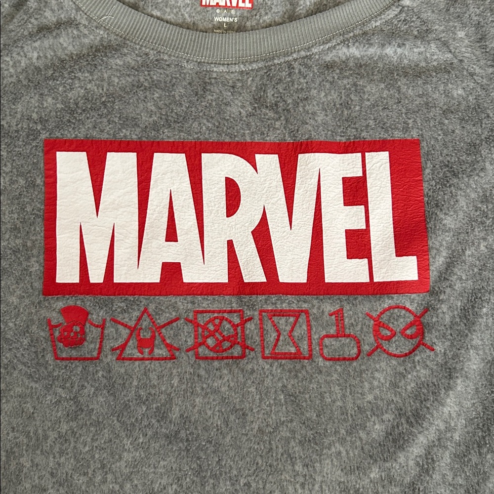 Marvel Women’s Gray Sweatshirt - Picture 2 of 6